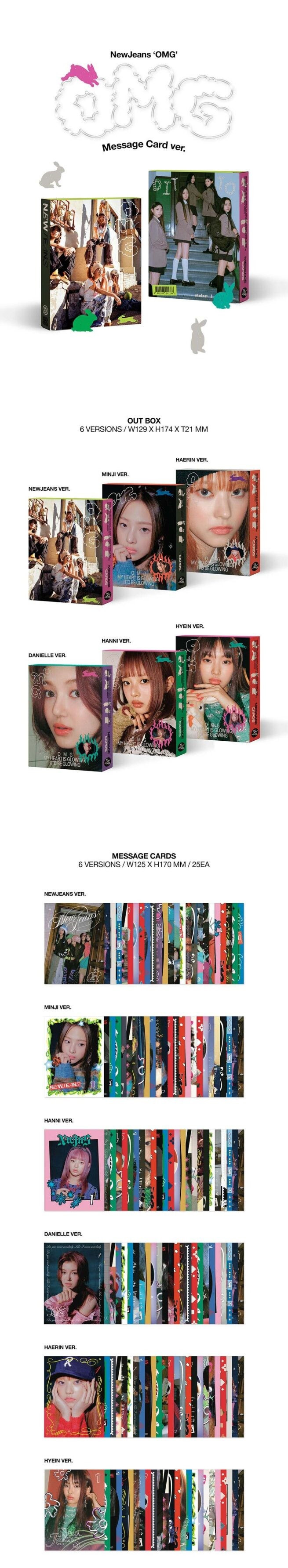 NewJeans – OMG (Message Card Version)